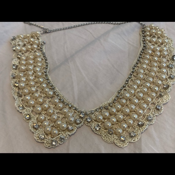 Brand new pearl & stacked gold color necklaces - Picture 2 of 5